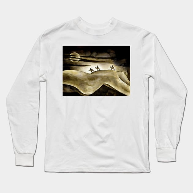 Discovery Long Sleeve T-Shirt by benheineart